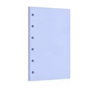PATIKIL A7 Blank Refill Paper, 60 Sheets/120 Pages Loose Leaf Papers 6 Hole Planner Refills Inserts for 6 Ring Refillable Binders Notebook Filler Insert Diary Journals, Purple
