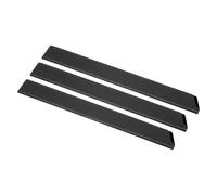 PATIKIL ABS Knife Cover Sleeves for 12" Bread Knife, 3 Pcs Knives Edge Guard Blade Protector Universal Knife Sheath for Home Kitchen, Black