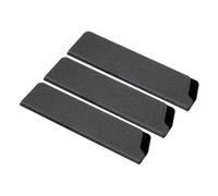 PATIKIL ABS Knife Cover Sleeves for 5" Santoku Knife, 3 Pcs Knives Edge Guard Blade Protector Universal Knife Sheath for Home Kitchen, Black