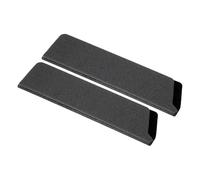 PATIKIL ABS Knife Cover Sleeves for 6" Kitchen Knife, 2 Pcs Knives Edge Guard Blade Protector Universal Knife Sheath for Home Kitchen, Black