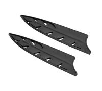 PATIKIL ABS Safety Knife Cover Sleeves for 8" Chef Knife, Universal Chopping Edge Guard Blade Protector Sheath for Kitchen Bar, Black, 21.5cm L, Pack of 2