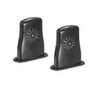PATIKIL Acoustic Guitar Humidifier Guitar Instrument Sound Hole Humidifier with Box Black 2 Pack