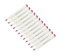 PATIKIL Acrylic Paint Marker Pens, 12Pcs Bold Tip Paint Pen Waterproof Water Based for Rock Painting Wood DIY Craft Glass Ceramic Canvas, Rose Red