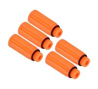 PATIKIL Air Compressor Oil Cap Plug, 5 Pcs 15.5mm Replacement Oil Fill Breather Vent Cap for Common Air Compressor, Yellow