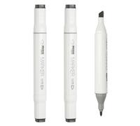 PATIKIL Alcohol Based Markers, Set of 3 Dual Tip Drawing Art Markers Coloring Painting Supplies for Artists Drawing Travel Coloring Illustrations Sketching, Star Gray