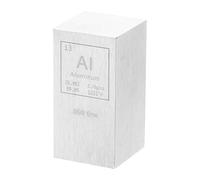 PATIKIL Aluminum Cube, 1x1x2" Al Density Stick High Density Element Rod Unique Metal Cube Periodic Table of Elements Collections Lab Experiment Teacher Scientific Classes