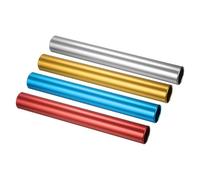 PATIKIL Aluminum Relay Batons, 1 Set Field Track Relay Events Baton for Race Gym Track and Field Equipment Class Games Outdoor Sports Running Practice, Multicolor