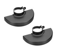 PATIKIL Angle Grinder Guard 135 x 43mm Dia, 2Pcs Metal Adjustable Angle Grinder Safety Guard Wheel Disc Blades Protective Cover Shield Replacement, Black
