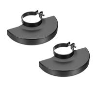 PATIKIL Angle Grinder Guard 135 x 48mm Dia, 2Pcs Metal Adjustable Angle Grinder Safety Guard Wheel Disc Blades Protective Cover Shield Replacement, Black