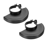 PATIKIL Angle Grinder Guard 135 x 54mm Dia, 2Pcs Metal Adjustable Angle Grinder Safety Guard Wheel Disc Blades Protective Cover Shield Replacement, Black