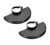PATIKIL Angle Grinder Guard 163 x 50mm Dia, 2Pcs Metal Adjustable Angle Grinder Safety Guard Wheel Disc Blades Protective Cover Shield Replacement, Black