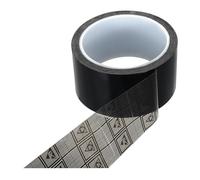 PATIKIL Antistatic Tape, 2.36 Mil Thick, 50 x 36m Conductive Adhesive Grid ESD Tape for Circuit Board Laptop Mobile Phone Communication Electronics Parts, Black