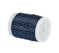 PATIKIL Archery Bow String Serving Thread 120 Yard/110M, 0.03" / 0.8mm Dia Bowstring Thread for Tying Peep Sight Nock Compound Recurve Bow, Navy Blue Black