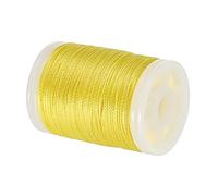 PATIKIL Archery Bow String Serving Thread 120 Yard/110M, 0.03" / 0.8mm Dia Bowstring Thread for Tying Peep Sight Nock Compound Recurve Bow, Yellow