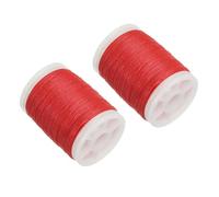 PATIKIL Archery Bow String Serving Thread 120 Yard/110M, 2 Pack 0.015" Dia Bowstring Thread for Tying Peep Sight Nock Compound Recurve Bow, Red