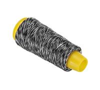PATIKIL Archery Bow String Serving Thread 120 Yard/110M, Bowstring Thread for Tying Peep Sight Nock Compound Recurve Bow, Black White