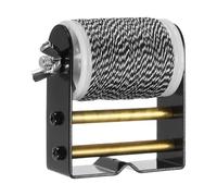 PATIKIL Archery Bow String Serving Thread Jig 131 Yard/120M, 0.02" / 0.4mm Dia Bowstring Thread for Tying Peep Sight Nock Compound Recurve Bow, Black/White