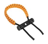 PATIKIL Archery Bow Wrist Sling, Adjustable Compound Braided Wrist Strap for Bow Target Shooting, Orange