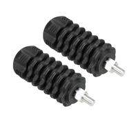PATIKIL Archery Compound Bow Stabilizer, 2 Pack Rubber Dampener Extension for Recurve Bow Shooting, Black