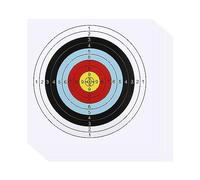 PATIKIL Archery Target Paper 16 Inch, 20 Pack Standard Full Ring Bow Arrow Target Face for Shooting Practice