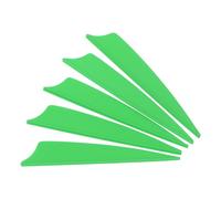 PATIKIL Arrows Vanes, 50 Pack 3 Inch Archery Fletching Arrow Fletch Wing with Shied Cut for DIY Hunting Target Shooting, Green