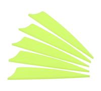 PATIKIL Arrows Vanes, 50 Pack 4 Inch Archery Fletching Arrow Fletch Wing with Shied Cut for DIY Hunting Target Shooting, Light Green