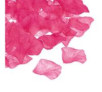 PATIKIL Artificial Rose Petals, 1200Pcs Fake Flowers Silk Petal Decoration Supplies for Romantic Night Wedding Party Event Decor, Fuchsia