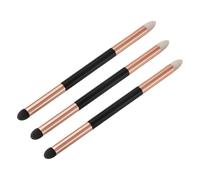 PATIKIL Artist Blending Sponge Pen, 3 Pcs Small Double Headed Reusable Rubbing Sponge Sketch Pen Brush Drawing Art Blenders for Artist Lightening Highlight Shadow Detail Correction, Gold