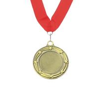 PATIKIL Award Medal, 1st Place Winner Medal with Red Neck Ribbon Prize Medal for Competitions Sports Meeting Spelling Bees, 3 Inch Wide, Gold