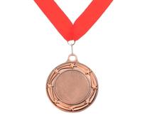 PATIKIL Award Medal, 3rd Place Winner Medal with Red Neck Ribbon Prize Medal for Competitions Sports Meeting Spelling Bees, 3 Inch Wide, Bronze
