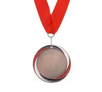 PATIKIL Award Medal, 3rd Prize Medal Winner Medal with Red Neck Ribbon for Competitions Sports Events Spelling Bees, 2.5 Inch Wide, Bronze