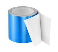 PATIKIL Awning Repair Tape 8m x 10cm Waterproof Canvas Tape High Adhesive Tear Repair Patch Kit for PVC Tarpaulin Tent Awning Fabric RV Sail Boat Cover, Blue (4" x26.24ft)