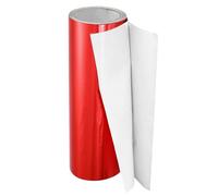 PATIKIL Awning Repair Tape 8m x 30cm Waterproof Canvas Tape High Adhesive Tear Repair Patch Kit for PVC Tarpaulin Tent Awning Fabric RV Sail Boat Cover, Red (11.81" x26.24ft)