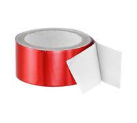 PATIKIL Awning Repair Tape 8m x 5cm Waterproof Canvas Tape High Adhesive Tear Repair Patch Kit for PVC Tarpaulin Tent Awning Fabric RV Sail Boat Cover, Red (2" x26.24ft)