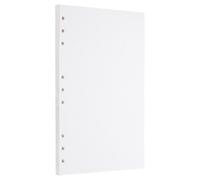 PATIKIL B5 Dot Grid Paper 9-Ring Binder Loose Leaf Planner Filler Paper Planner Inserts, 80 Sheets/160 Pages, Lined