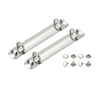 PATIKIL B7 2 Hole Ring Binder Mechanisms, 2 Set 0.8" O Ring Replacement Binder Planner Loose Leaf Binding Spines for Organizers DIY Fill Paper Storage Folder Accessories, 16mm Silver Tone