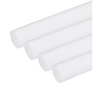 PATIKIL Backer Rod 1-3/8 In x 3.3 Ft, 4 Pcs Foam Rod Caulk Saver Expansion Joint Filler Rope Weather Strip Foam Noodle for Gaps Concrete Crack Filling DIY Craft (35mm Dia), White