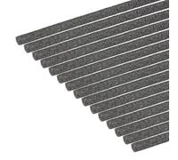 PATIKIL Backer Rod 1/4 In x 3.3 Ft, 15 Pcs Foam Rod Caulk Saver Expansion Joint Filler Rope Weather Strip Foam Noodle for Gaps Concrete Crack Filling DIY Craft (6mm Dia), Black