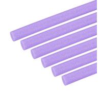 PATIKIL Backer Rod 13/16 In x 3.3 Ft, 6 Pcs Foam Rod Caulk Saver Expansion Joint Filler Rope Weather Strip Foam Noodle for Gaps Concrete Crack Filling DIY Craft (20mm Dia), Purple