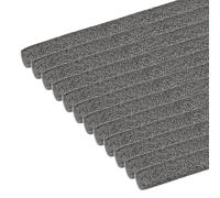 PATIKIL Backer Rod 3/8 In x 3.3 Ft, 12 Pcs Foam Rod Caulk Saver Expansion Joint Filler Rope Weather Strip Foam Noodle for Gaps Concrete Crack Filling DIY Craft (10mm Dia), Black