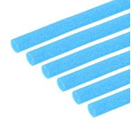 PATIKIL Backer Rod 3/8 In x 3.3 Ft, 6 Pcs Foam Rod Caulk Saver Expansion Joint Filler Rope Weather Strip Foam Noodle for Gaps Concrete Crack Filling DIY Craft (10mm Dia), Blue