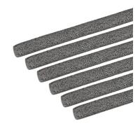 PATIKIL Backer Rod 3/8 In x 3.3 Ft, 6 Pcs Foam Rod Caulk Saver Expansion Joint Filler Rope Weather Strip Foam Noodle for Gaps Concrete Crack Filling DIY Craft (10mm Dia), Black