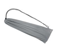 PATIKIL Badminton Racquet Cover Bag, Soft Badminton Racket Pouch Velvet Lining with Drawstring Double Shoulder Strap Lightweight, Grey