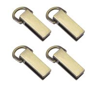 PATIKIL Bag Side Clip Buckle, 4 Pcs Metal Purse Suspension Clasp Suspending Handbag Chain Strap Connector with D Ring Purse Strap Hardware for Bag Making DIY Crossbody Craft, Bronze