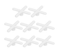PATIKIL Billiard Bridge Head, 8 Pcs Plastic Cross Pool Cue Stick Bridge Head Slide-In Replaceable Cue Accessories for Pool Table, Black