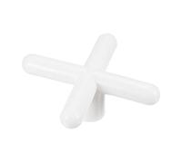 PATIKIL Billiard Bridge Head, Plastic Cross Pool Cue Stick Bridge Head Slide-In Replaceable Cue Accessories for Pool Table, White
