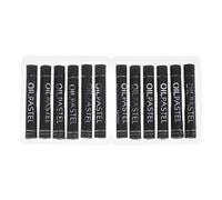 PATIKIL Black Oil Pastels, 12Pcs Soft Oil Crayons Creamy Pastels Stick Art Supplies for Art Painting Drawing Blending Graffiti for Artists Beginners