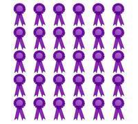 PATIKIL Blank Award Ribbon, 30 Pcs Prize Ribbon Award Medal Winner Ribbon Recognition Participation Ribbon for Competition, Sport Event and Party, Wedding, Purple