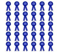 PATIKIL Blank Award Ribbon, 30 Pcs Prize Ribbon Award Medal Winner Ribbon Recognition Participation Ribbon for Competition, Sport Event and Party, Wedding, Blue