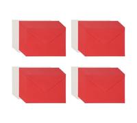 PATIKIL Blank Cards and Envelopes 5x7, Invitation White Cardstock Greeting Cards (Red), 48 Pack, Perfect for Office | Wedding | Gift | Graduation | Birthday